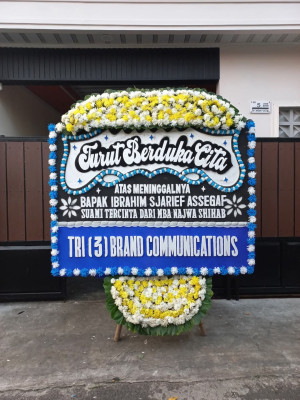 Papan Bunga Duka di Tambakharjo